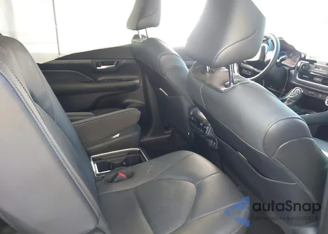 2025 Toyota Grand Highlander Limited from USA, damaged, VIN 5TDAAAB59SS072430